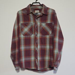 L.L. Bean Plaid Button Down Shirt